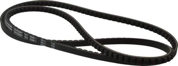 Browning - Section AX, 1/2" Wide, 67" Outside Length, Gripnotch V-Belt - Rubber Compound, Gripnotch, No. AX65 - Eagle Tool & Supply