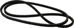 Browning - Section AX, 1/2" Wide, 69" Outside Length, Gripnotch V-Belt - Rubber Compound, Gripnotch, No. AX67 - Eagle Tool & Supply