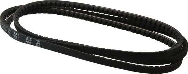 Browning - Section AX, 1/2" Wide, 94" Outside Length, Gripnotch V-Belt - Rubber Compound, Gripnotch, No. AX92 - Eagle Tool & Supply