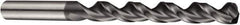 DORMER - 3/32" 130° Cobalt Jobber Drill - AlCrN Finish, Right Hand Cut, Parabolic Flute, Straight Shank, 57mm OAL, PFX Point - Eagle Tool & Supply