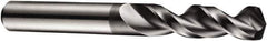 DORMER - 19/64" 130° Parabolic Flute Cobalt Screw Machine Drill Bit - AlCrN Finish, Right Hand Cut, 40mm Flute Length, 70mm OAL, PFX Point, Straight Shank - Eagle Tool & Supply