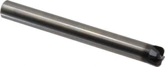 OSG - 13mm, 4 Flute, Single End, Solid Carbide, 3mm Corner Radius End Mill - 110mm OAL, 5.5mm LOC, Right Hand Cut, - Eagle Tool & Supply