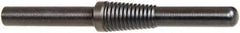 Superior Abrasives - 1/4" Pilot Diam x 1" Pilot Length, Cartridge Roll Mandrel - 1/4" Shank Diam x 1-1/4" Shank Length, 3" OAL - Eagle Tool & Supply