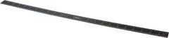 SPI - 24" Long, 1/100, 1/64, 1/50, 1/32" Graduation, Rigid Steel Rule - 16R Graduation Style, 1-1/8" Wide, Black, Black Chrome Finish - Eagle Tool & Supply