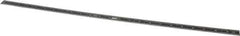 SPI - 24" Long, 1/64, 1/50, 1/32, 1/10" Graduation, Flexible Steel Rule - 3R Graduation Style, 3/4" Wide, Black, Black Chrome Finish - Eagle Tool & Supply
