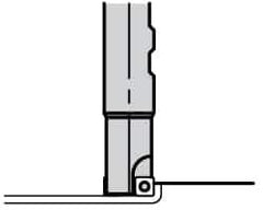 Kennametal - EP1848 GD Grade KC725M Carbide Milling Insert - TiN/TiCN/TiN Finish, 0.217" Thick, 4.8mm Corner Radius - Eagle Tool & Supply