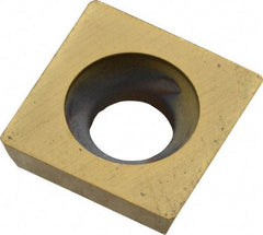 Kennametal - SDEB2.61.51 Grade KC725M Carbide Milling Insert - TiN/TiCN/TiN Finish, 0.0937" Thick, 0.3272" Inscribed Circle, 0.4mm Corner Radius - Eagle Tool & Supply