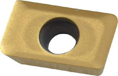 Kennametal - APKT2634 Grade KC725M Carbide Milling Insert - TiN/TiCN/TiN Finish, 3/16" Thick, 1.6mm Corner Radius - Eagle Tool & Supply