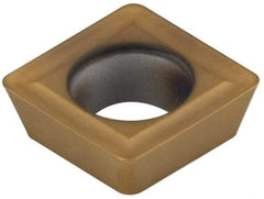 Kennametal - SDMT322 Grade KC725M Carbide Milling Insert - TiN/TiCN/TiN Finish, 0.1252" Thick, 0.3752" Inscribed Circle, 0.8mm Corner Radius - Eagle Tool & Supply