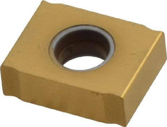 Kennametal - LNEU1240 Grade KC725M Carbide Milling Insert - TiN/TiCN/TiN Finish, 0.1575" Thick, 0.3mm Corner Radius - Eagle Tool & Supply