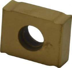 Kennametal - LNEU1245 Grade KC725M Carbide Milling Insert - TiN/TiCN/TiN Finish, 0.1772" Thick, 0.4mm Corner Radius - Eagle Tool & Supply