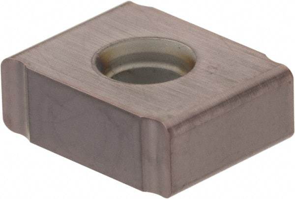 Kennametal - LNEU1254 Grade KC520M Carbide Milling Insert - TiAlN Finish, 0.1772" Thick, 0.8mm Corner Radius - Eagle Tool & Supply