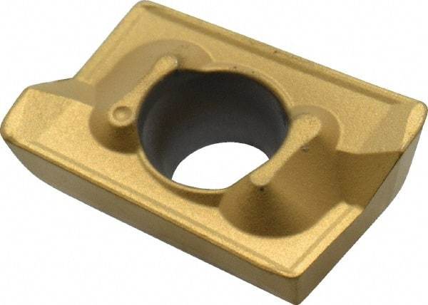 Kennametal - ADKT2328 GB Grade KC725M Carbide Milling Insert - TiN/TiCN/TiN Finish, 0.1772" Thick, 0.8mm Corner Radius - Eagle Tool & Supply