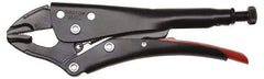 Proto - 9-7/16" OAL Standard Jaw Locking Pliers - 1/2" Jaw Width, 1-25/32" Jaw Depth, 2-23/64" Jaw Opening, Standard Handle - Eagle Tool & Supply