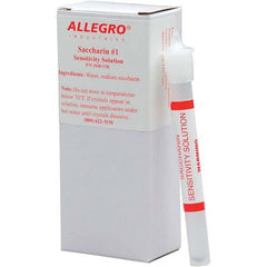 Allegro - Respiratory Fit Testing Accessories Type: Solution/Sweet Solution Type: Sensitivity Solution - Eagle Tool & Supply