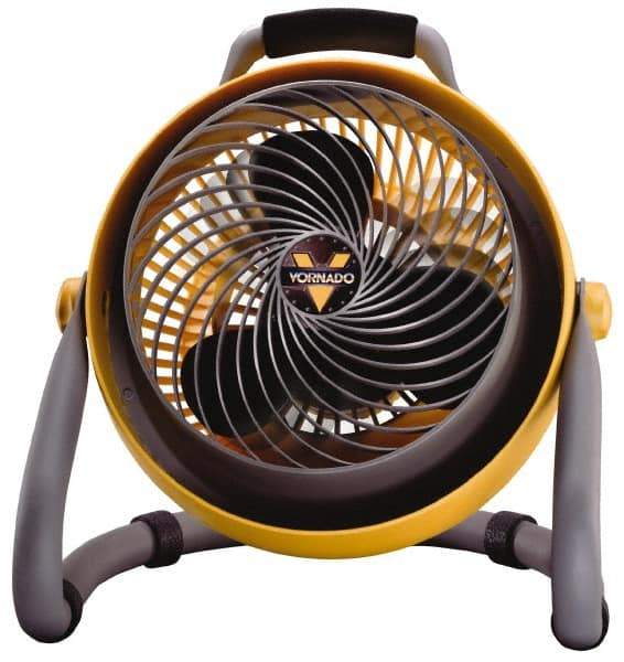 VORNADO - 5-1/8" Blade, 710 Max CFM, Wall Mounting Circulation Fan - 0.7 Amps, 120 Volts, 3 Speed - Eagle Tool & Supply