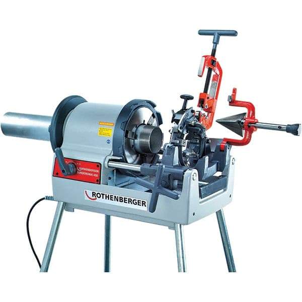 Rothenberger - Pipe Threading Machines Maximum Pipe Size Capacity (Inch): 4 Minimum Pipe Size Capacity (Inch): 1/2 - Eagle Tool & Supply