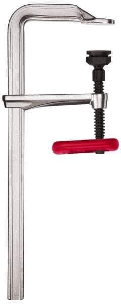 Bessey - 5-1/2" Deep Throat, 24" Max Capacity, Standard Sliding Arm Clamp - 2,800 Lb Clamping Pressure, 0.775" Spindle Diam - Eagle Tool & Supply