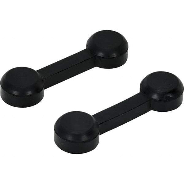Vestil - 10.38" Long x 2-7/8" Wide x 1-7/16" High, Rubber Ramp Connector - Eagle Tool & Supply