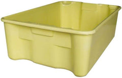 MFG Tray - 500 Lb Load Capacity White Fiberglass Tote Container - Stacking, Nesting, 42-1/2" Long x 20" Wide x 14.3" High - Eagle Tool & Supply