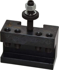 Dorian Tool - Series BXA, #1 Turning & Facing Tool Post Holder - 330 to 380mm Lathe Swing, 2-1/4" OAH x 3-1/4" OAL, 5/8" Max Tool Cutting Size, 1-5/16" Centerline Height - Exact Industrial Supply