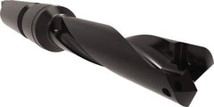Allied Machine and Engineering - Series 0.5, 5/8" Max Diam, 3MT Taper Shank, Helical Flute Spade Drill - 2-1/2" Max Depth, 3-43/64" Body Length, 7-3/16" OAL, Standard Length, Through Coolant - Eagle Tool & Supply