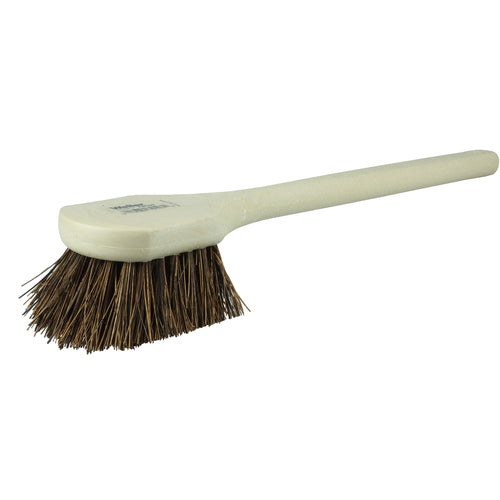 20″ Utility Scrub Brush, Palmyra Fill, Long Handle, Foam Block - Eagle Tool & Supply