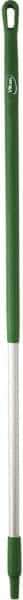 Vikan - 51 x 1-1/4" Aluminum Squeegee Handle - European Threaded Connection, Green - Eagle Tool & Supply