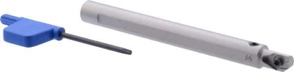 Iscar - MIFHR, Internal, Right Hand, 12.5mm Max Depth of Cut, Indexable Grooving Tool Holder - MI.R Insert Compatibility, 10mm Shank Width, 102.5mm OAL, Through Coolant - Eagle Tool & Supply