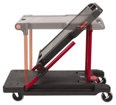 Rubbermaid - 400 Lb Capacity Plastic Convertible Utility Cart / Platform Truck - 24" OAW - Eagle Tool & Supply