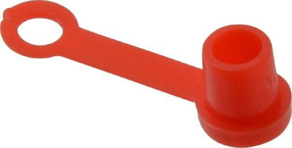 PRO-LUBE - Grease Fitting Cap - Red, 50 Pieces - Eagle Tool & Supply