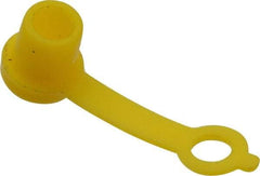 PRO-LUBE - Grease Fitting Cap - Yellow, 50 Pieces - Eagle Tool & Supply