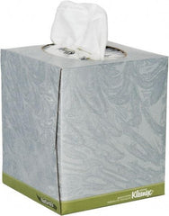 Kleenex - Flat Box of White Facial Tissues - 2 Ply - Eagle Tool & Supply