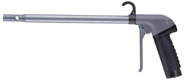 Guardair - 120 Max psi Maximum Power Venturi Nozzle Pistol Grip Blow Gun - 3/8 NPT, 60" Tube Length, Aluminum - Eagle Tool & Supply