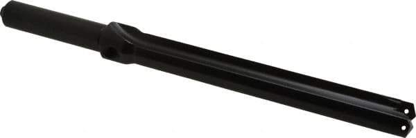 Allied Machine and Engineering - Series 1.5, 55/64 to 15/16" Diam, 3/4" Diam Straight Shank, Straight Flute Spade Drill - 6-5/8" Max Depth, 8-1/64" Body Length, 10-7/8" OAL, Standard Length, Through Coolant - Eagle Tool & Supply