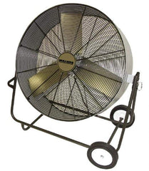 TPI - 30" Blade, Direct Drive, 1/4 hp, 4,400 & 3,800 CFM, Floor Style Blower Fan - 2.5 Amps, 120 Volts, 2 Speed, Single Phase - Eagle Tool & Supply