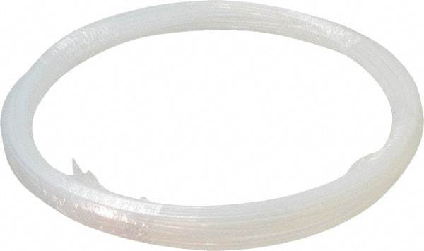 Parker - 1/8" ID x 1/4" OD, 1/16" Wall Thickness, 50' Long, PTFE FEP Tube - Natural, 300 Max psi - Eagle Tool & Supply