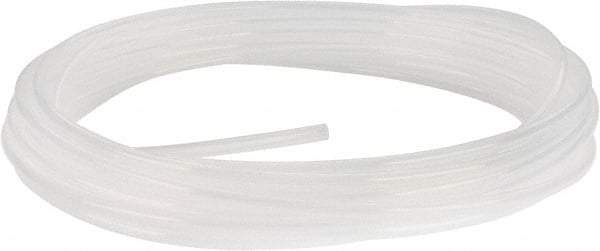 Parker - 5/16" ID x 3/8" OD, 1/32" Wall Thickness, 50' Long, PTFE FEP Tube - Natural, 100 Max psi - Eagle Tool & Supply