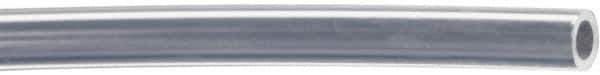 Parker - 1/8" ID x 3/16" OD, 1/32" Wall Thickness, 50' Long, PTFE PFA Tube - Natural, 249 Max psi - Eagle Tool & Supply