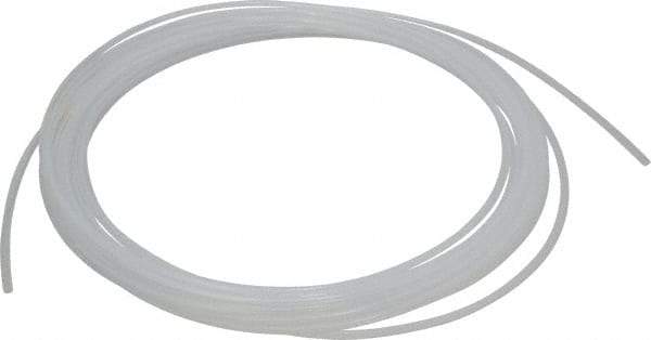 Parker - 3/16" ID x 1/4" OD, 1/32" Wall Thickness, 50' Long, PTFE PFA Tube - Natural, 196 Max psi - Eagle Tool & Supply