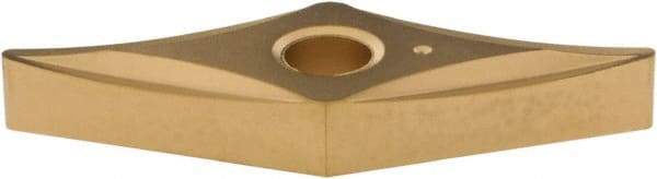 Kennametal - VNGP432 Grade KC850 Carbide Turning Insert - TiC/TiCN/TiN Finish, 35° Diamond, 1/2" Inscr Circle, 3/16" Thick, 1/32" Corner Radius - Eagle Tool & Supply