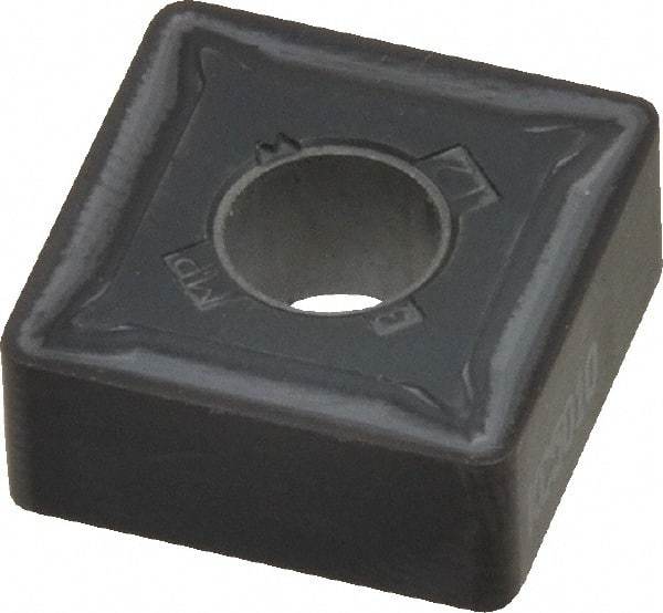 Kennametal - SNMG543 MP Grade KC5010 Carbide Turning Insert - TiAlN Finish, 90° Square, 5/8" Inscr Circle, 1/4" Thick, 3/64" Corner Radius - Eagle Tool & Supply
