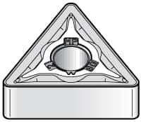 Kennametal - TNMG332 MP Grade KC5010 Carbide Turning Insert - TiAlN Finish, 60° Triangle, 3/8" Inscr Circle, 3/16" Thick, 1/32" Corner Radius - Eagle Tool & Supply