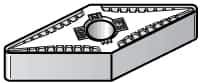 Kennametal - VNGG332 FS Grade KC5525 Carbide Turning Insert - TiAlN Finish, 35° Diamond, 3/8" Inscr Circle, 3/16" Thick, 1/32" Corner Radius - Eagle Tool & Supply