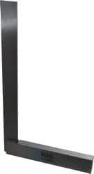 SPI - 12" Blade Length, 7-1/2" Base Length Spring Steel Square - 0.001" (Parallel) & 0.002" (Square) Accuracy - Eagle Tool & Supply