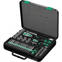 Wera - Socket Sets Measurement Type: Metric Drive Size: 1/4, 1/2 - Eagle Tool & Supply