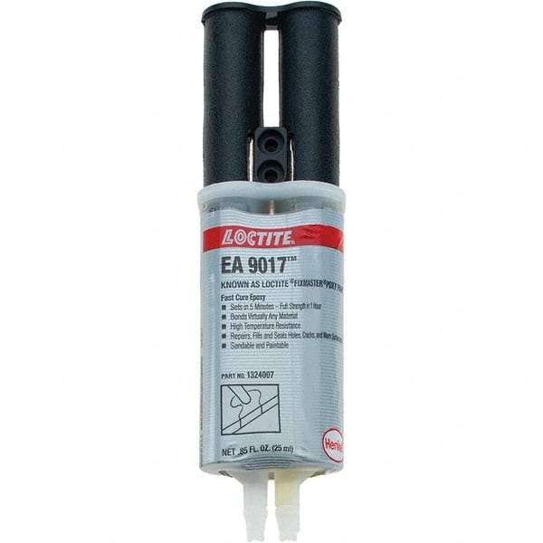 Loctite - 10 oz Syringe Two Part Epoxy - 1 min Working Time - Eagle Tool & Supply