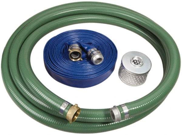 Alliance Hose & Rubber - Suction and Discharge Pump Hose Kits - For Use with 2 Inch Pumps - Eagle Tool & Supply