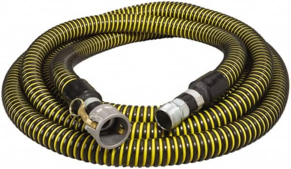 Alliance Hose & Rubber - -40 to 140°F, 3" Inside x 4.06" Outside Diam, Polyethylene Liquid Suction & Discharge Hose - Eagle Tool & Supply