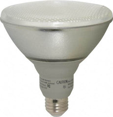 Value Collection - 23 Watt Fluorescent Flood/Spot Medium Screw Lamp - 2,700°K Color Temp, 100 Lumens, PAR38, 10,000 hr Avg Life - Eagle Tool & Supply